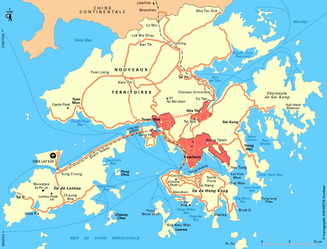 Hong-Konh carte